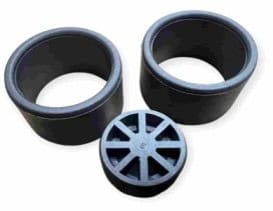 MZK18537- KIT Horquilla Embrague, 2 Bujes Deslizantes de Nylon, 1 Buje Esferico aplicado en la Horquilla