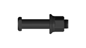 S1370- BULON RUEDA M 22 X 1,50 X 105 Tuerca Llave 32mm C/aro MERCEDES BENZ, S3