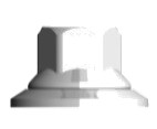 S3011- TUERCA RUEDA C/ARO OSCILANTE M 14 X 1,50 Llave 19mm MERCEDES BENZ, S3